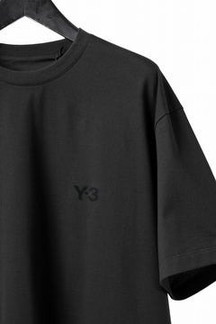 画像をギャラリービューアに読み込む, Y-3 Yohji Yamamoto RELAXED SHORT SLEEVE TEE / SJC (BLACK)