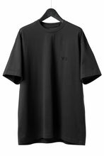 Load image into Gallery viewer, Y-3 Yohji Yamamoto RELAXED SHORT SLEEVE TEE / SJC (BLACK)