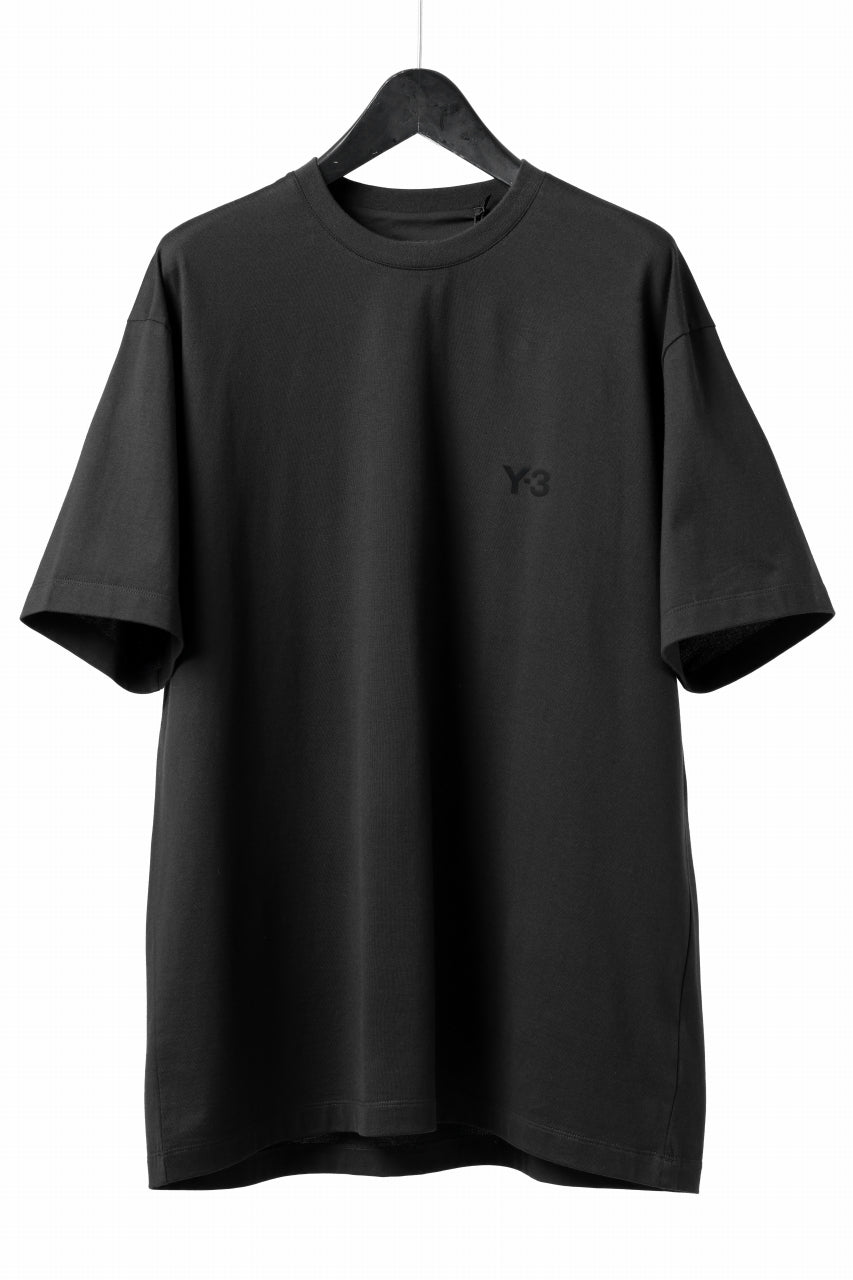 Y-3 Yohji Yamamoto RELAXED SHORT SLEEVE TEE / SJC (BLACK)