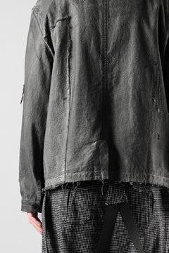 画像をギャラリービューアに読み込む, Professor.E AGED WORK JACKET (COLD DYED GREY)【26SS PRE SALE】