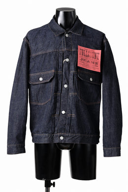 FULLCOUNT Type 2 Denim Jacket / 13.07oz Zimbabwe Selvedge Denim (INDIGO BLUE / ONE WAHED)