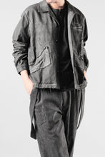 画像をギャラリービューアに読み込む, Professor.E AGED WORK JACKET (COLD DYED GREY)【26SS PRE SALE】