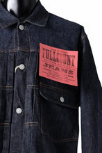 画像をギャラリービューアに読み込む, FULLCOUNT Type 2 Denim Jacket / 13.7oz Zimbabwe Selvedge Denim (INDIGO BLUE / ONE WAHED)