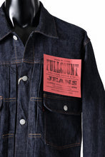 画像をギャラリービューアに読み込む, FULLCOUNT Type 2 Denim Jacket / 13.7oz Zimbabwe Selvedge Denim (INDIGO BLUE / ONE WASHED)