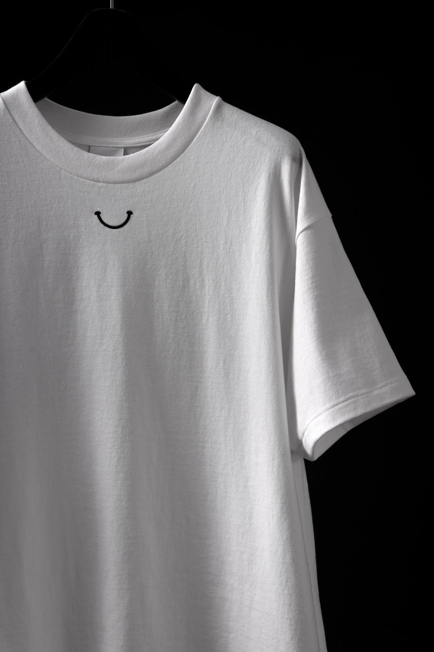 READYMADE SMILE & LOGO SHORT SLEEVE T-SHIRT (WHITE)