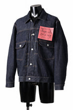 画像をギャラリービューアに読み込む, FULLCOUNT Type 2 Denim Jacket / 13.7oz Zimbabwe Selvedge Denim (INDIGO BLUE / ONE WAHED)