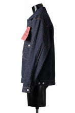 画像をギャラリービューアに読み込む, FULLCOUNT Type 2 Denim Jacket / 13.7oz Zimbabwe Selvedge Denim (INDIGO BLUE / ONE WAHED)