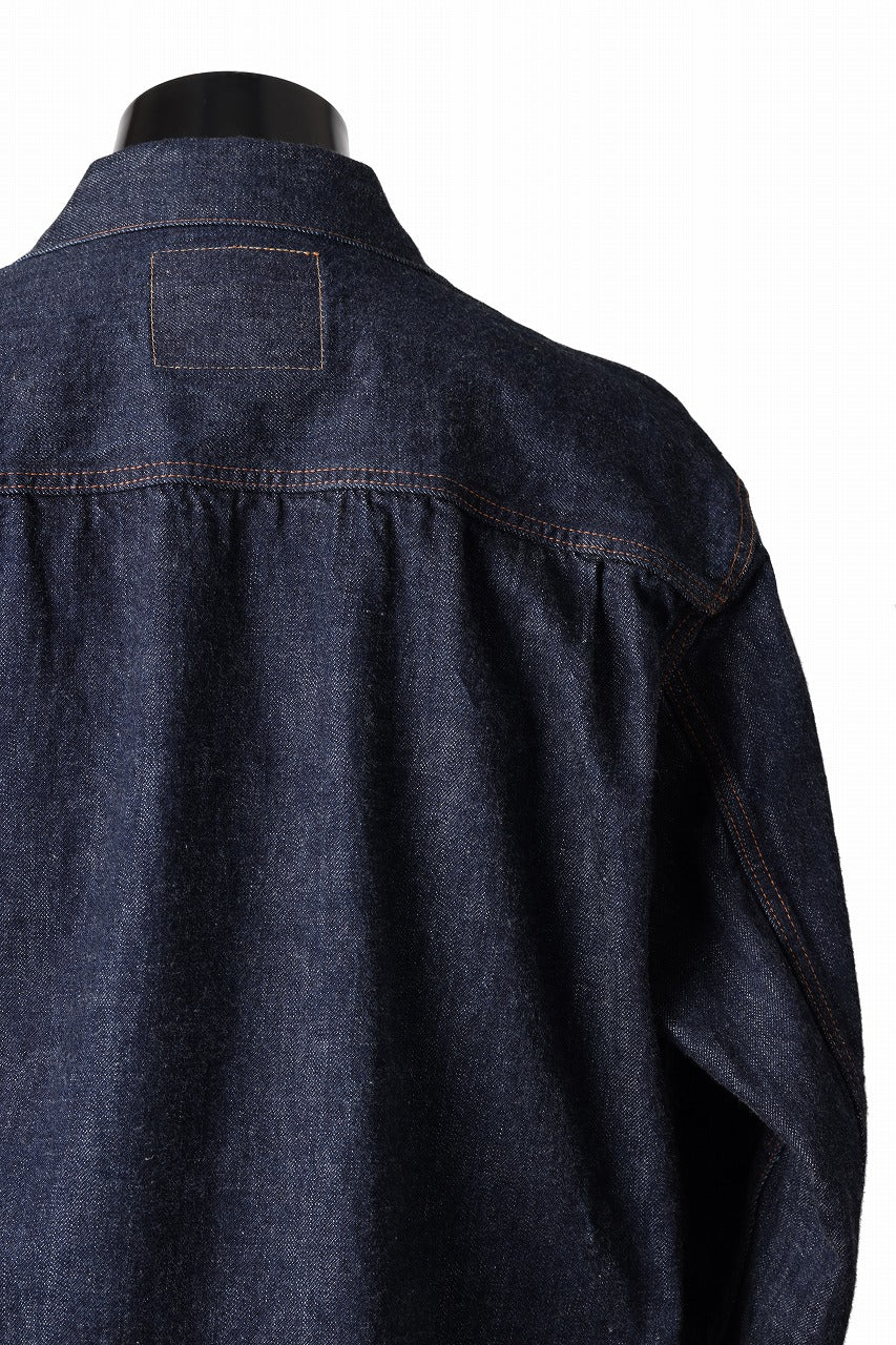 FULLCOUNT Type 2 Denim Jacket / 13.7oz Zimbabwe Selvedge Denim (INDIGO BLUE / ONE WASHED)