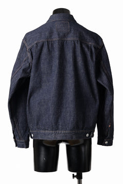 画像をギャラリービューアに読み込む, FULLCOUNT Type 2 Denim Jacket / 13.7oz Zimbabwe Selvedge Denim (INDIGO BLUE / ONE WASHED)