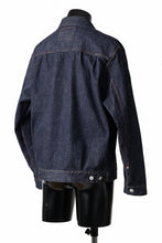 画像をギャラリービューアに読み込む, FULLCOUNT Type 2 Denim Jacket / 13.7oz Zimbabwe Selvedge Denim (INDIGO BLUE / ONE WAHED)