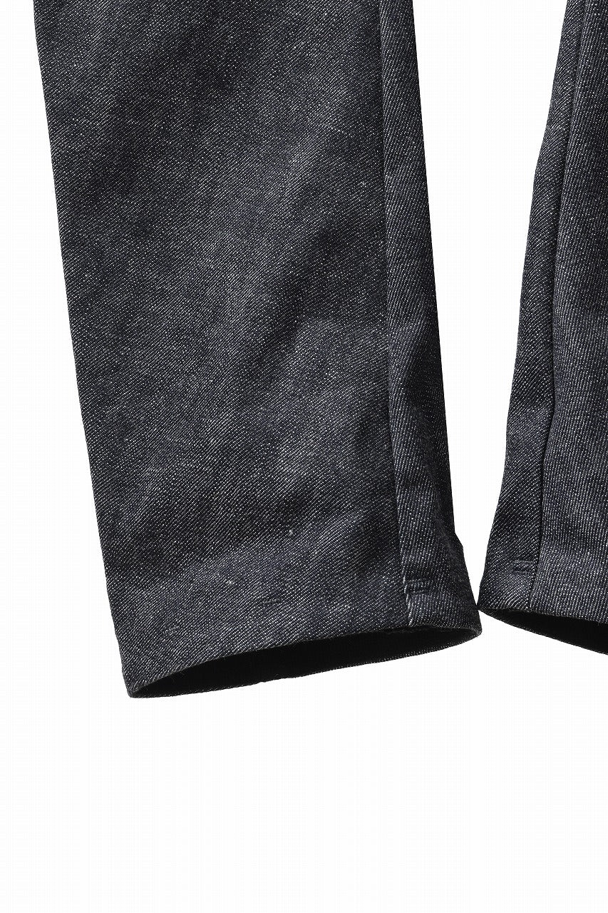 BORIS BIDJAN SABERI TIGHT FIT PANTS / NO TREATMENT "P13.RAW TF-FKU10002" (RAW DENIM)