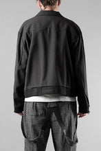 画像をギャラリービューアに読み込む, Professor.E STITCH WORK JACKET (BLACK)