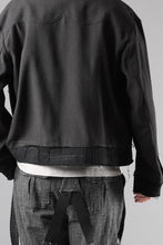 画像をギャラリービューアに読み込む, Professor.E STITCH WORK JACKET (BLACK)
