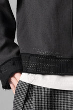 画像をギャラリービューアに読み込む, Professor.E STITCH WORK JACKET (BLACK)