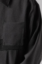 画像をギャラリービューアに読み込む, Professor.E STITCH WORK JACKET (BLACK)
