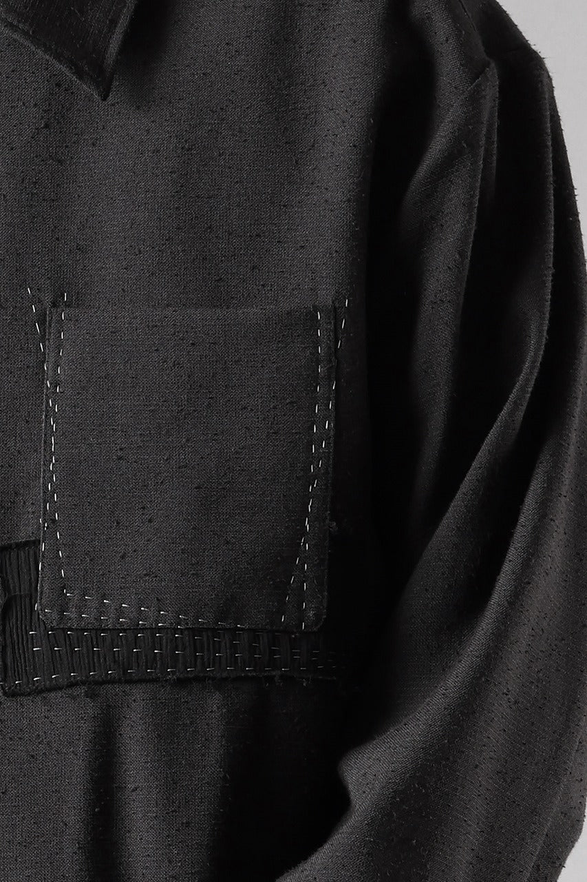 画像をギャラリービューアに読み込む, Professor.E STITCH WORK JACKET (BLACK)