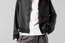画像をギャラリービューアに読み込む, Professor.E STITCH WORK JACKET (BLACK)