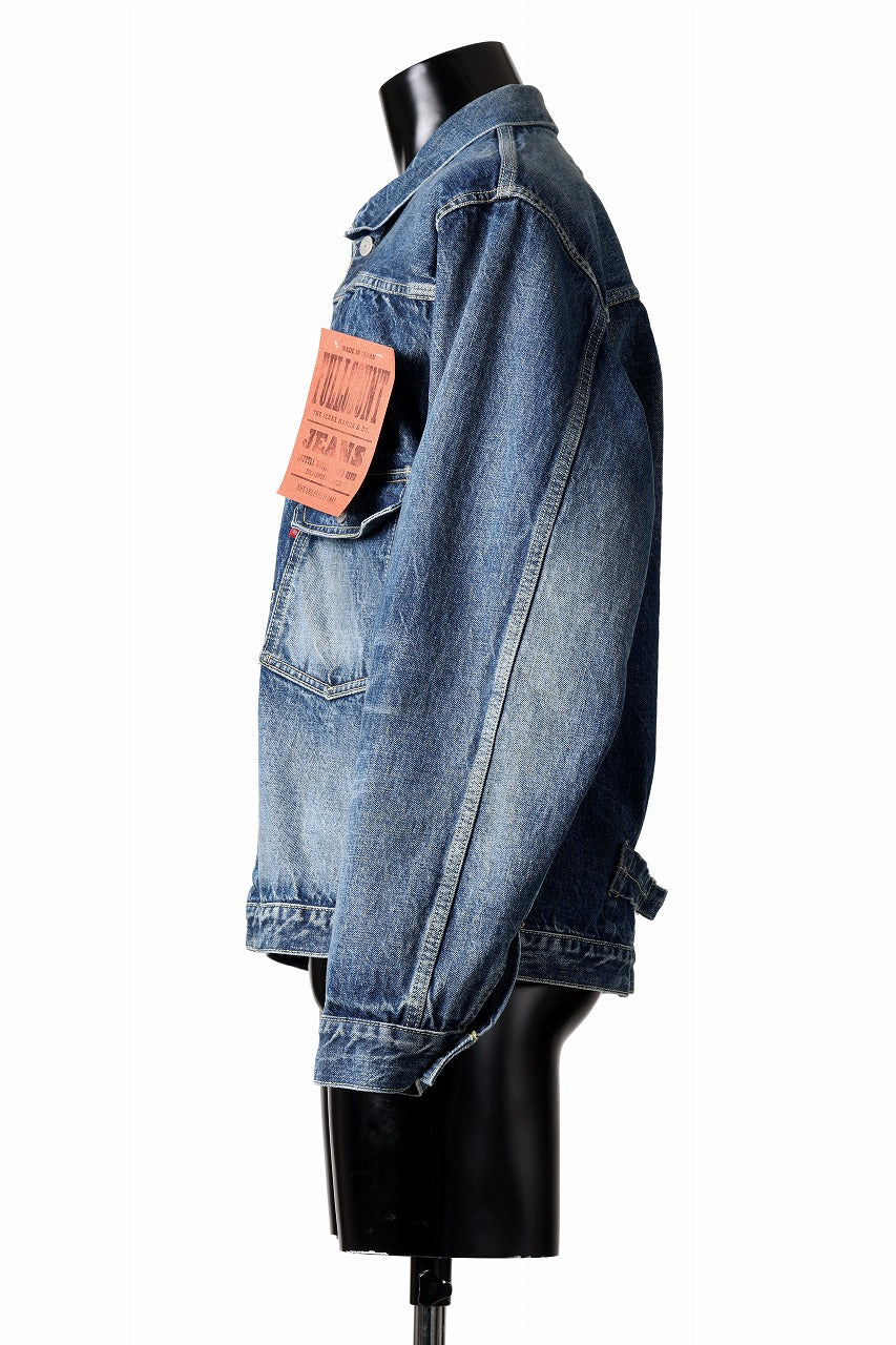 FULLCOUNT "More Than Real" Type 1 Denim Jacket / 13.07oz Zimbabwe Selvedge Denim (INDIGO BLUE)