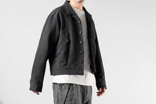 画像をギャラリービューアに読み込む, Professor.E "WIP" JACKET (BLACK)【26SS PRE SALE】