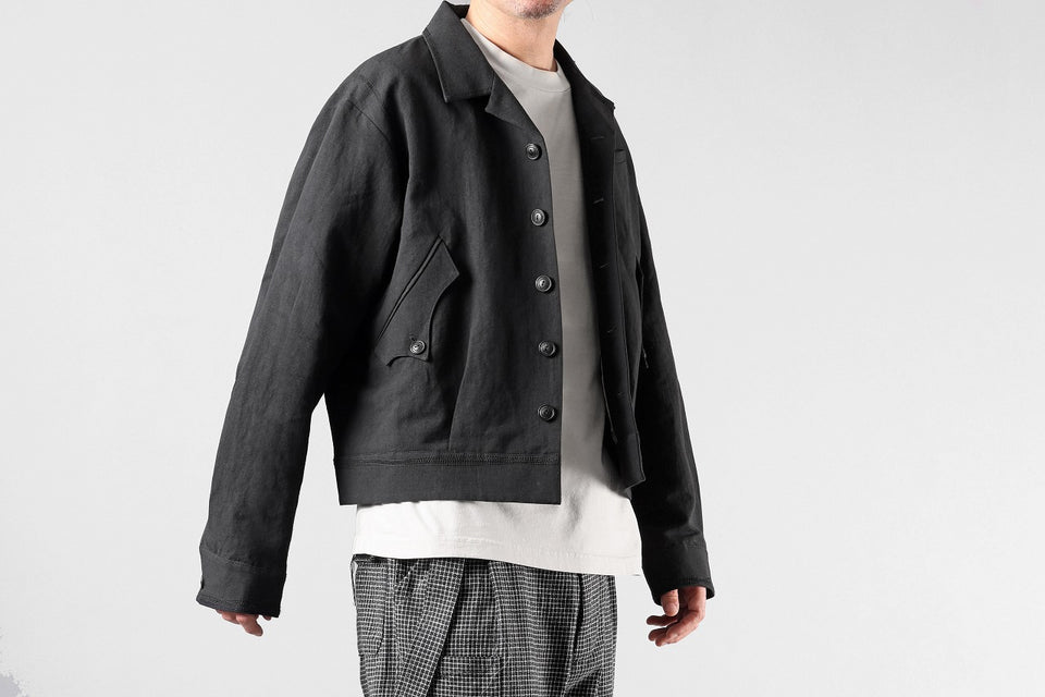 画像をギャラリービューアに読み込む, Professor.E "WIP" JACKET (BLACK)【26SS PRE SALE】