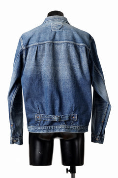 Load image into Gallery viewer, FULLCOUNT &quot;More Than Real&quot; Type 1 Denim Jacket / 13.07oz Zimbabwe Selvedge Denim (INDIGO BLUE)