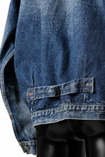 Load image into Gallery viewer, FULLCOUNT &quot;More Than Real&quot; Type 1 Denim Jacket / 13.07oz Zimbabwe Selvedge Denim (INDIGO BLUE)