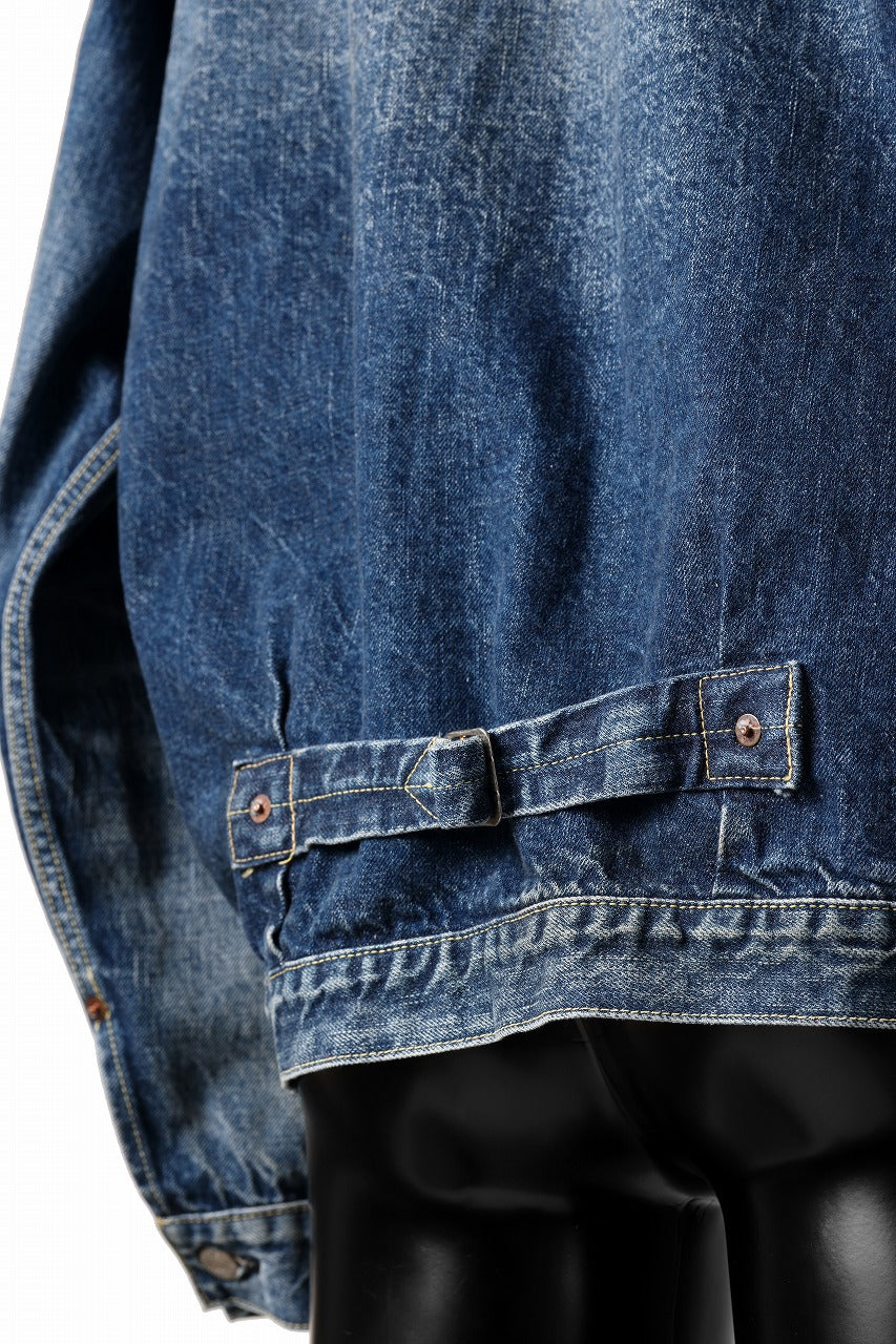 FULLCOUNT "More Than Real" Type 1 Denim Jacket / 13.07oz Zimbabwe Selvedge Denim (INDIGO BLUE)