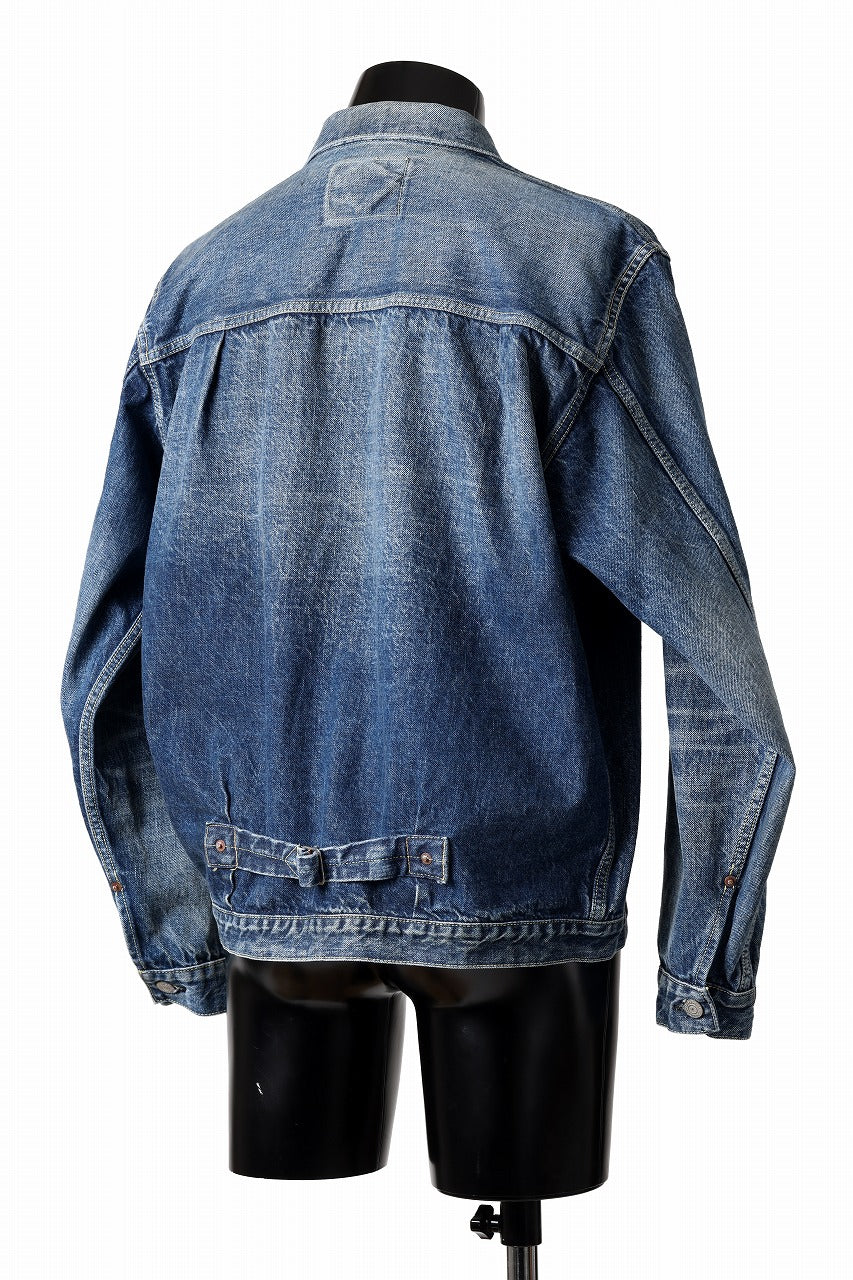 FULLCOUNT "More Than Real" Type 1 Denim Jacket / 13.07oz Zimbabwe Selvedge Denim (INDIGO BLUE)