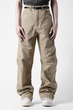 画像をギャラリービューアに読み込む, entire studios TASK TROUSERS / 16.0oz COTTON CANVAS (DUST)