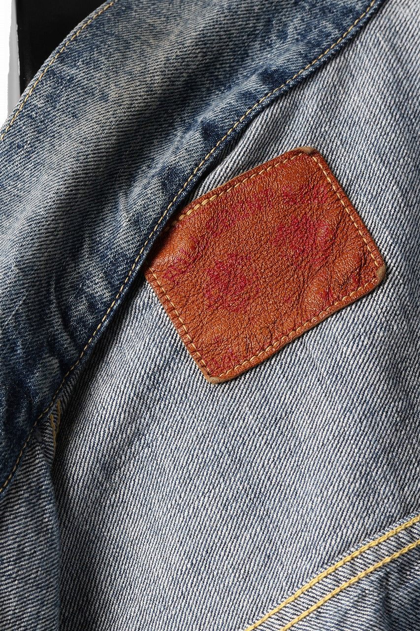 FULLCOUNT "More Than Real" Type 1 Denim Jacket / 13.07oz Zimbabwe Selvedge Denim (INDIGO BLUE)