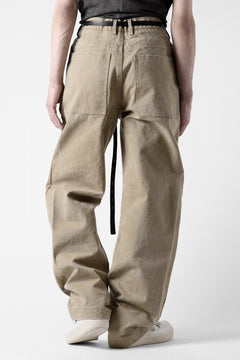 画像をギャラリービューアに読み込む, entire studios TASK TROUSERS / 16.0oz COTTON CANVAS (DUST)