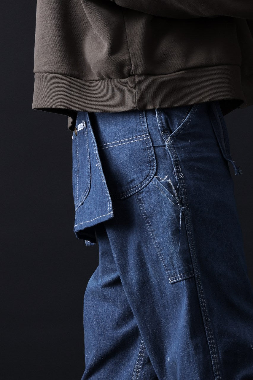 CHANGES REMAKE PAINTER DENIM PANTS with APRON PARTS (INDIGO #A)