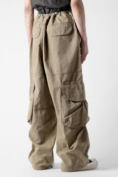 画像をギャラリービューアに読み込む, entire studios FREIGHT CARGO PANTS / COTTON CANVAS (HUMMUS)