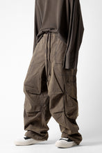 画像をギャラリービューアに読み込む, entire studios FREIGHT CARGO PANTS / COTTON CANVAS (GRAVY)