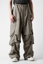 画像をギャラリービューアに読み込む, entire studios FREIGHT CARGO PANTS / CRINKLE NYLON (SAGE)