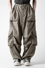 画像をギャラリービューアに読み込む, entire studios FREIGHT CARGO PANTS / CRINKLE NYLON (SAGE)