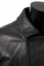画像をギャラリービューアに読み込む, m.a+ silver crosses sleeve diagonal zip biker jacket / J1/S+/SY1.0 (BLACK)