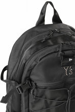 Load image into Gallery viewer, Y&#39;s x New Era® BUNGEE CORD LOGO BACKPACK (BLACK)