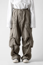 画像をギャラリービューアに読み込む, entire studios FREIGHT CARGO PANTS / CRINKLE NYLON (SAGE)