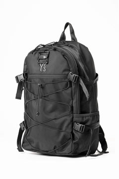 Load image into Gallery viewer, Y&#39;s x New Era® BUNGEE CORD LOGO BACKPACK (BLACK)