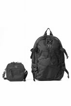 Load image into Gallery viewer, Y&#39;s x New Era® BUNGEE CORD LOGO BACKPACK (BLACK)