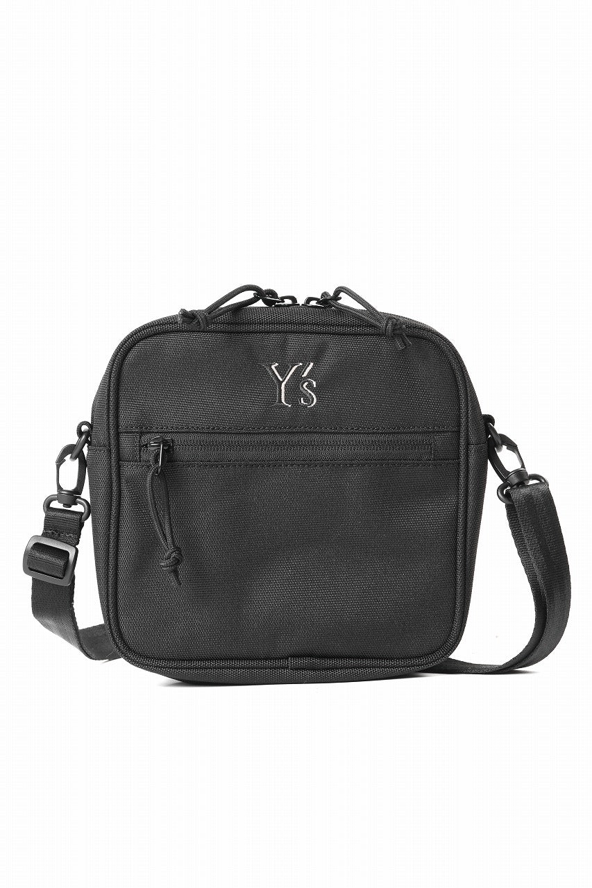 Y's x New Era® SQUARE SHOULDER POUCH (BLACK)