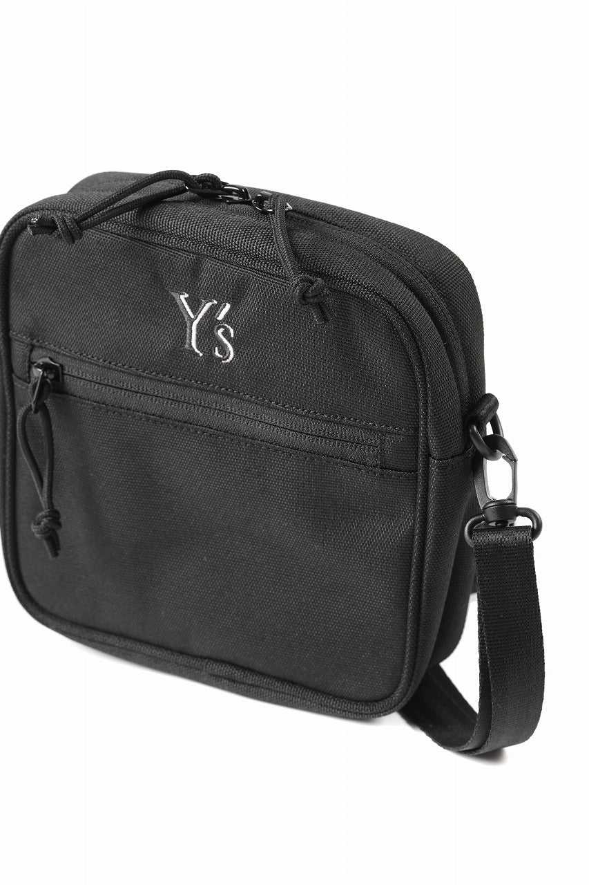 Y's x New Era® SQUARE SHOULDER POUCH (BLACK)