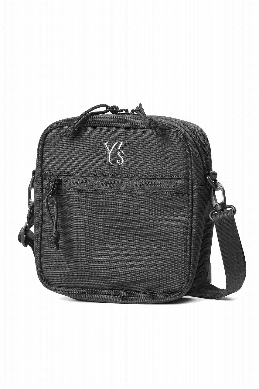 Y's x New Era® SQUARE SHOULDER POUCH (BLACK)