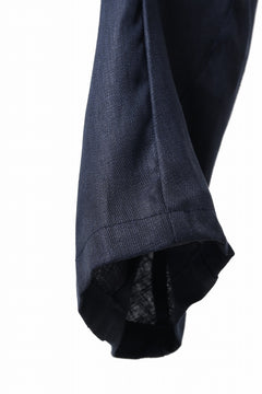 Load image into Gallery viewer, A.F ARTEFACT CARVED LONG PANTS / LINEN TWILL (NAVY)