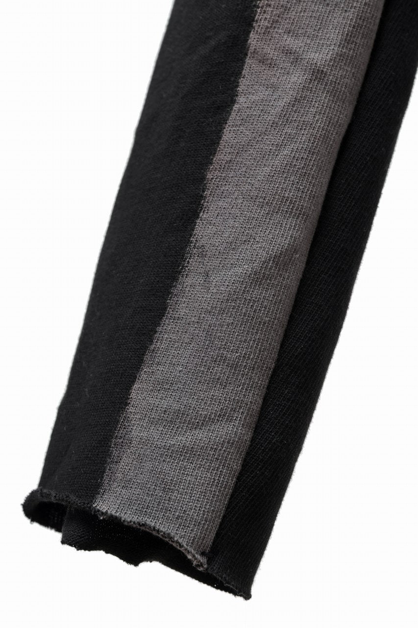 m.a+ exclusive hand painted elastic waist low crotch 2 pocket pants / P571-HP/JM4 (BLACK)