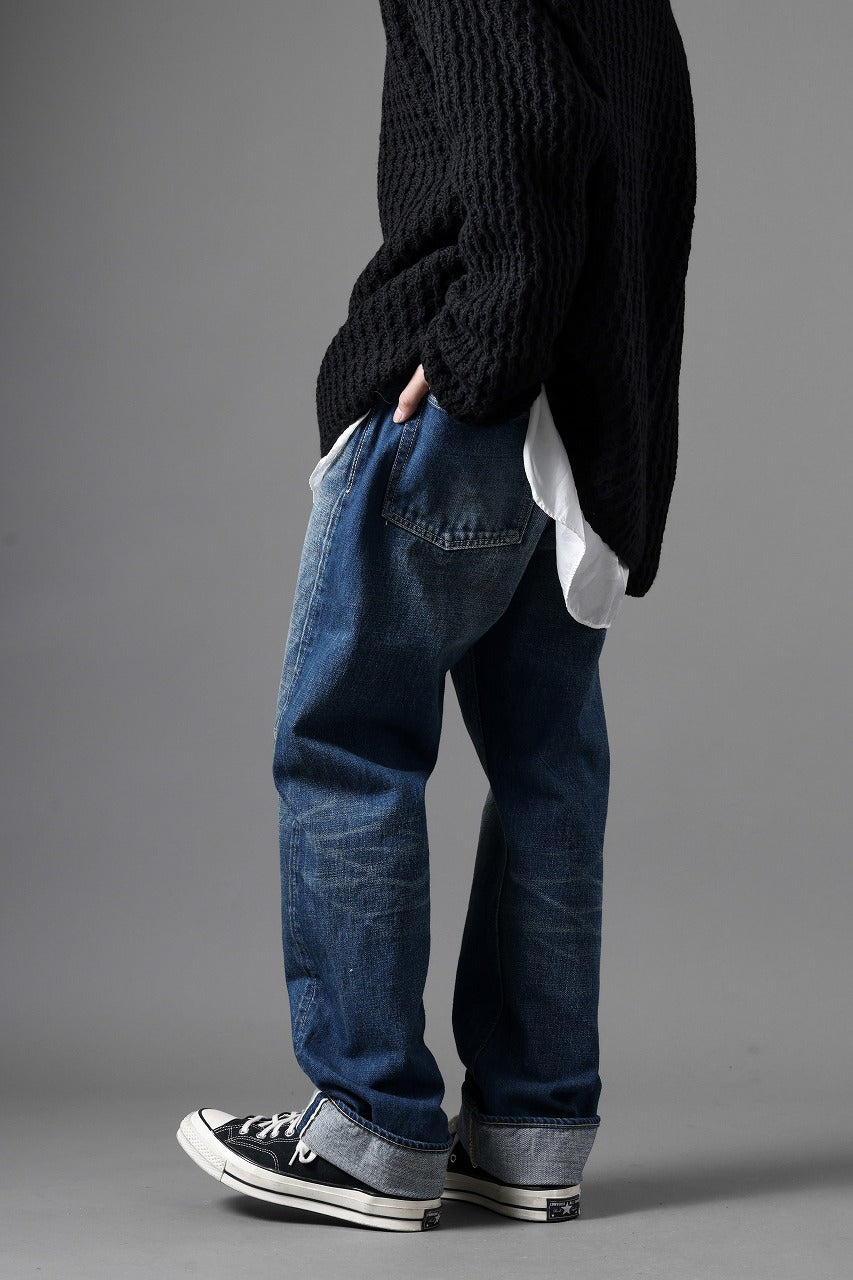 FULLCOUNT "More Than Real" Straight Denim Pants / 13.7oz Zimbabwe Selvedge Denim (INDIGO BLUE)