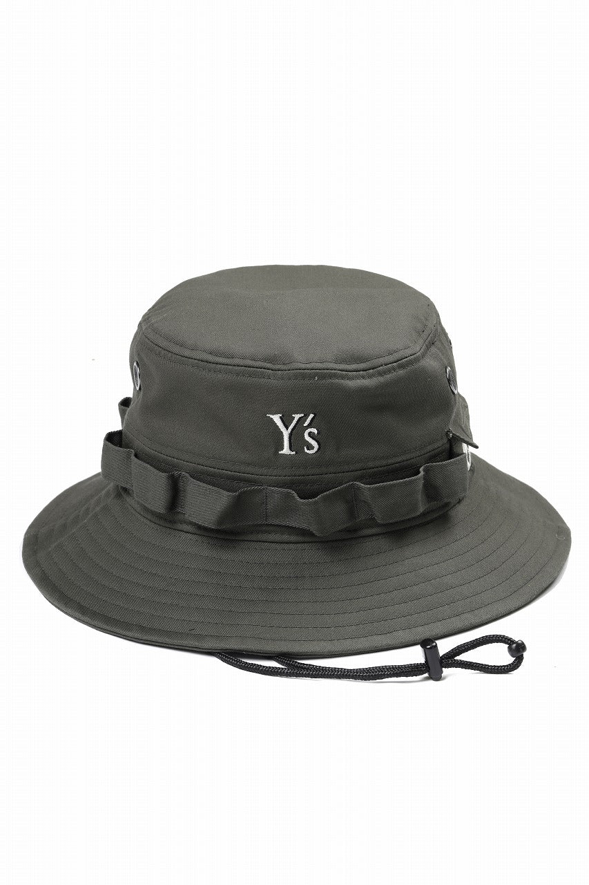 Y's x New Era® ADVENTURE LOGO HAT (KHAKI)