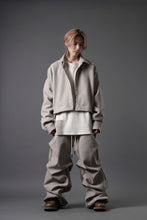 画像をギャラリービューアに読み込む, A.F ARTEFACT EXTREME WIDE BAGGY PANTS / KNIT JERSEY (BEIGE)