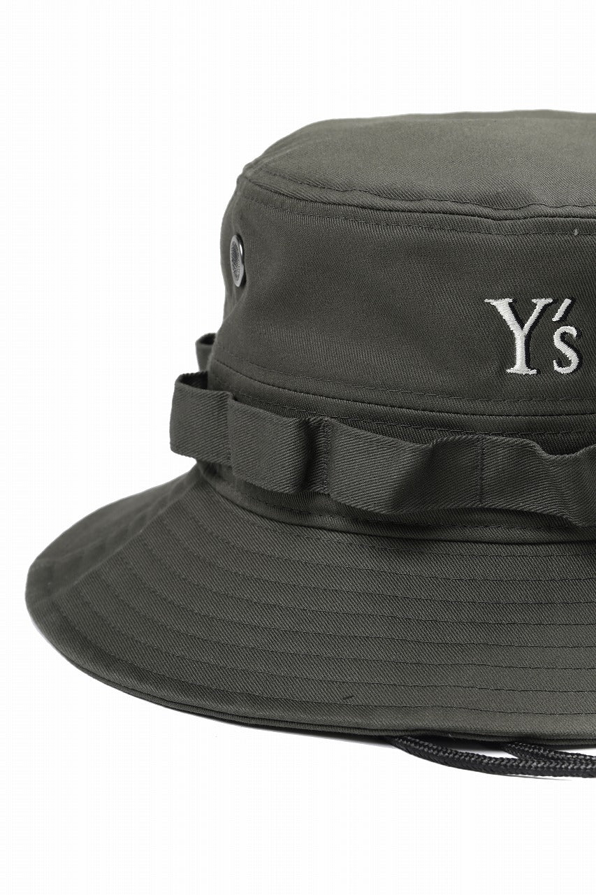 Y's x New Era® ADVENTURE LOGO HAT (KHAKI)